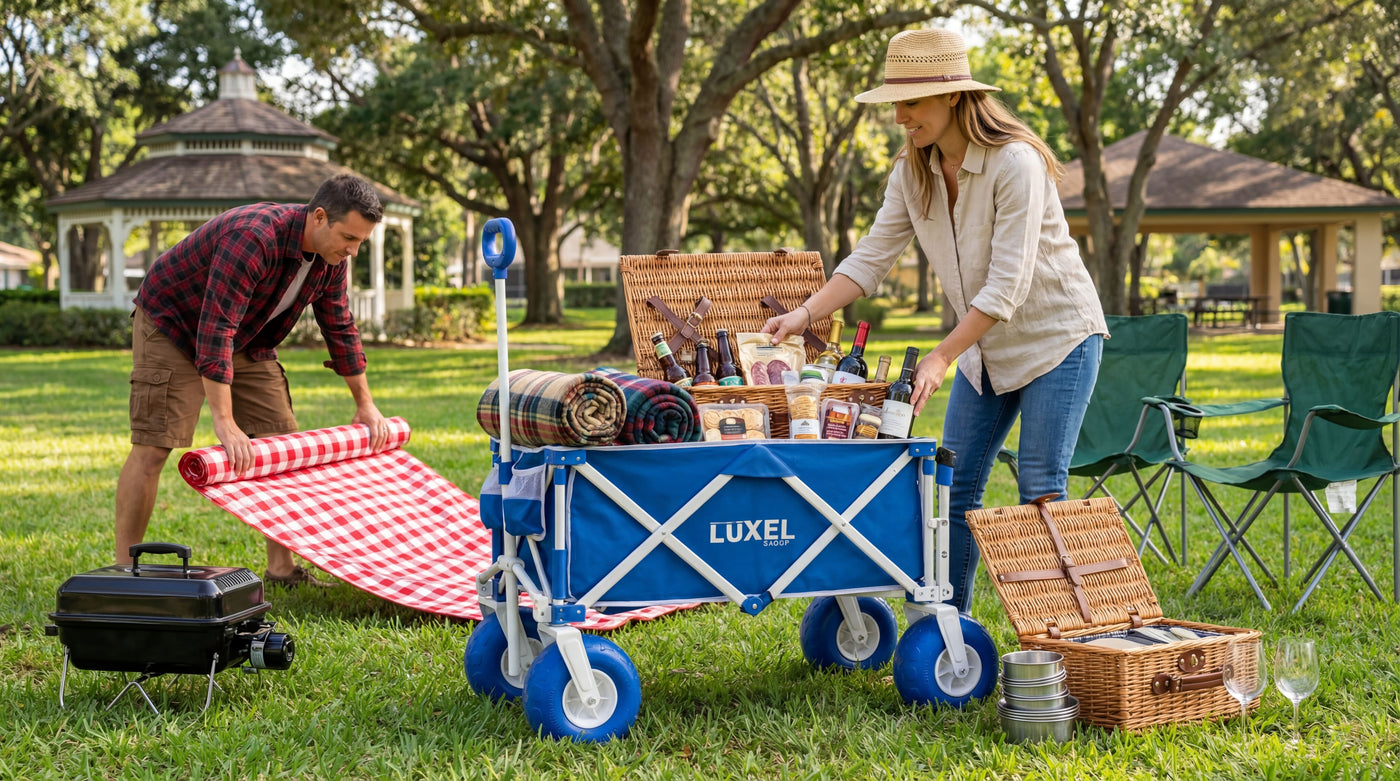 Beach Wagon Blue — picnic
