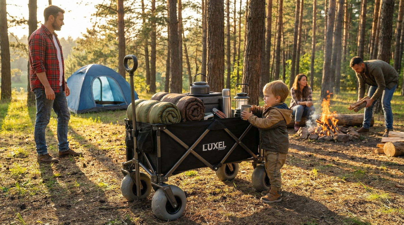 Beach Wagon Black — camping